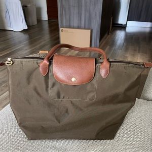 Longchamp Nylon Le Pliage Tote Bag